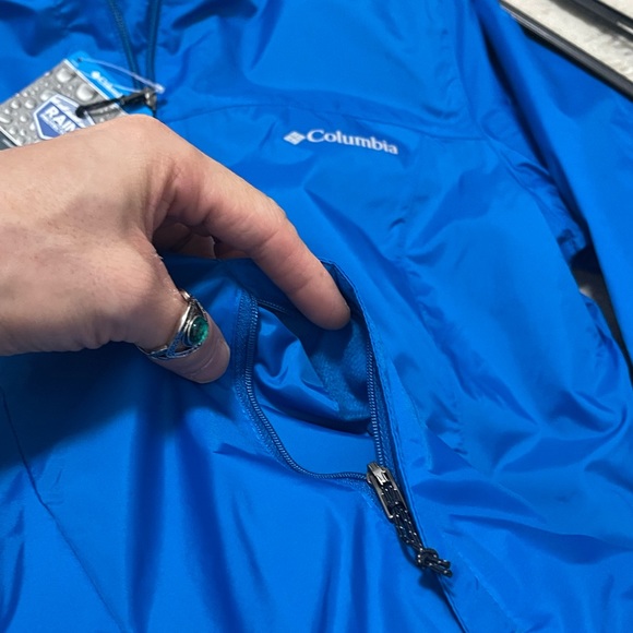 NWT Women’s Small Columbia Switchback™ Sherpa Lined Waterproof Jacket Vivid Blue - Picture 11 of 15
